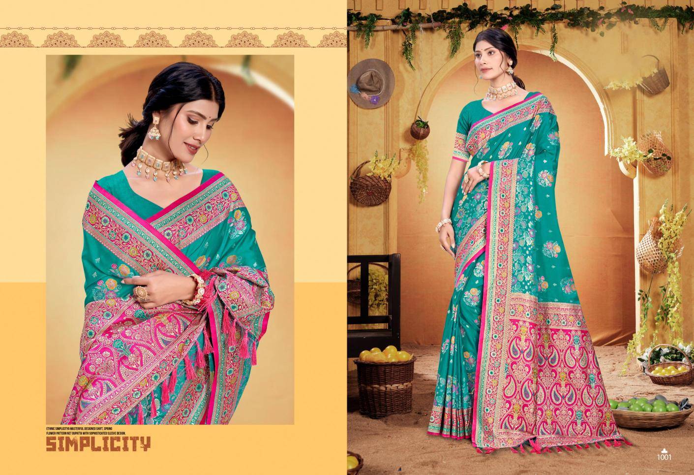 Bunawat - Surmai Satan 03 Wholesale saree shops in Gujarat